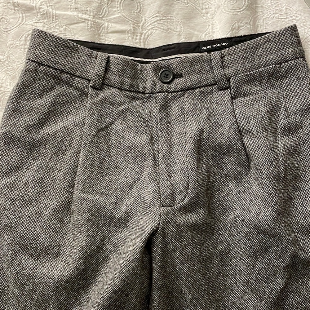 Club Monaco gray pants 80% wool pants